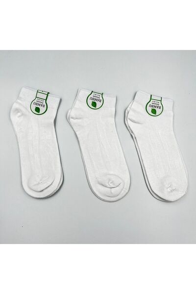 B Beşiroğlu Since 1980 3 чифта дамски безшевни пастелни бамбукови чорапи Къси чорапи Осигуряват усещане за прохлада Без миризма Като нови