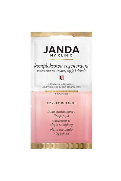 JANDA JANDA My Clinic Complex maska ​​noční regenerace RETINOL, 8 ml