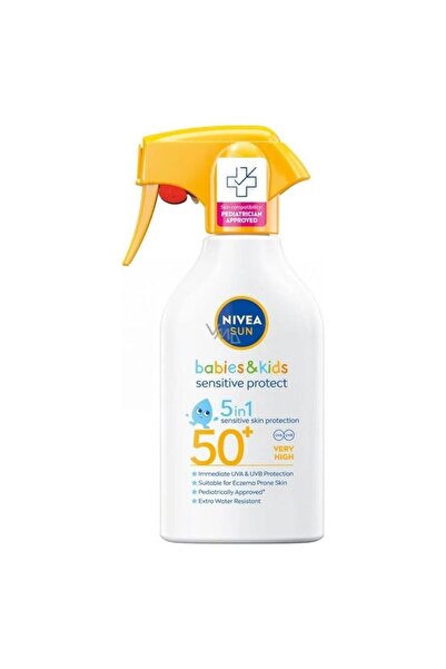 NIVEA Baby Bebek ve Çocuklar için Güneş Spreyi SPF50 270ml