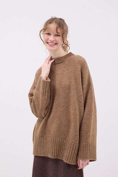 Addax Crew Neck Basic Knitwear Sweater K2920-A5