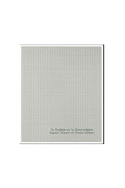 Dilman DİLMAN İŞ SAĞLIĞI VE GÜVENLİĞİ TESPİT ÖNERİ DEFTERİ KARTON KAPAK A4 50...