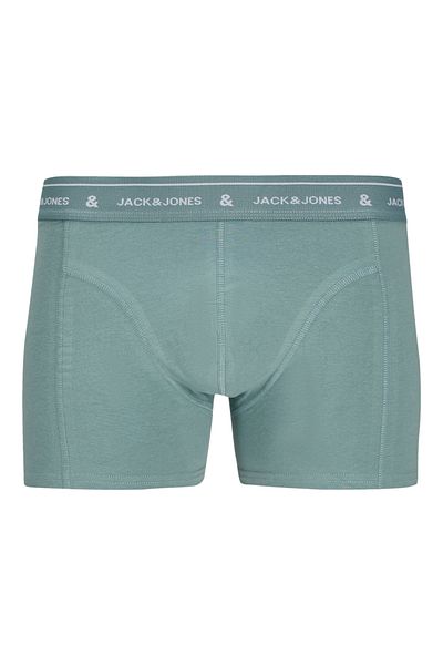 Jack & Jones مجموعة من 3 قطع - سروال داخلي بحزام خصر مطبوع سادة