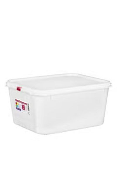 Generic علبة طعام 10 لتر أبيض أسبانيا 325x265x150 ملم