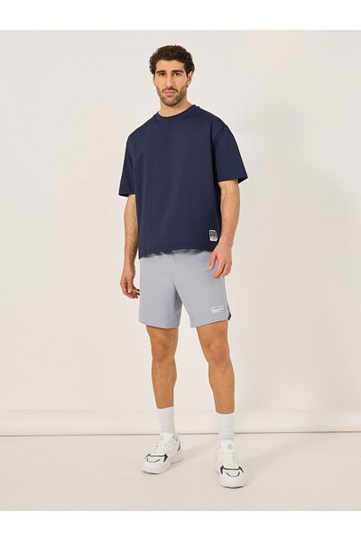 Styli Regular Fit Training Shorts with Patch Detail
