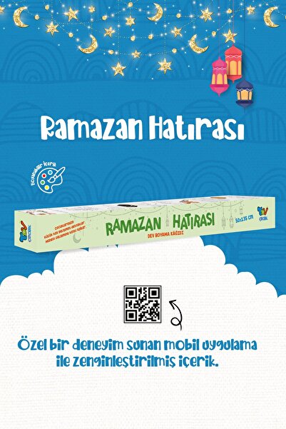 TDV ÇOCUK Ramazan Hatırası Dev Boyama Kağıdı