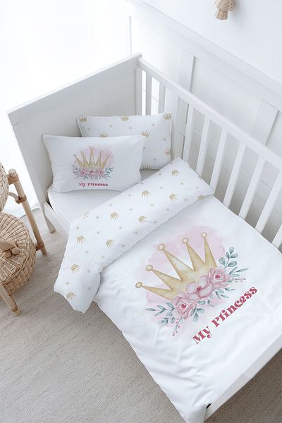 Tuğba Kuğu Baby Bedding Set - Little Princess (100X150)