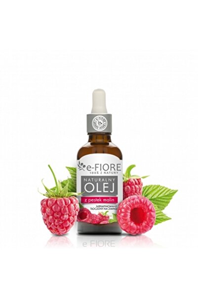 e-FIORE e-FIORE Ulei din semințe de Zmeură, crud, presat la rece, factor UV, 50 ml