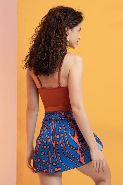 XCLSV Patterned Mini Pareo - Design That Does Not Show