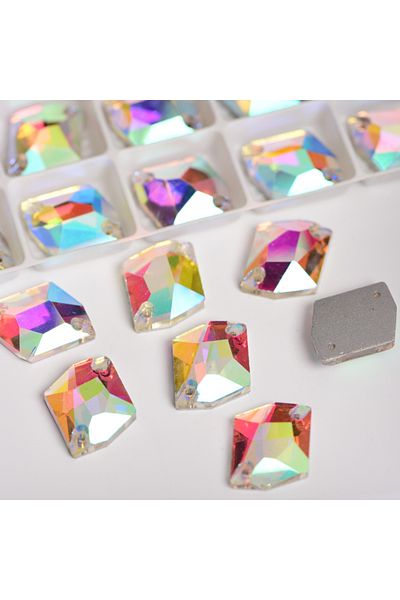 Gymo Κρυστάλλινη πέτρα Cosmic 10*14mm Crystal AB (36 τεμ.)