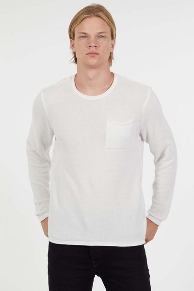 redowl Pocket Detailed Crew Neck Knitwear Sweater