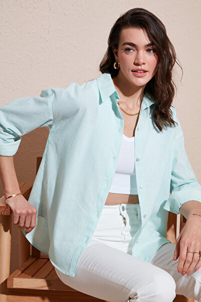 Lela Cotton Regular Fit Long Sleeve Solid Shirt Shirt Cf25S 168305