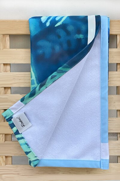 redowl Σετ πετσετών παραλίας και σορτς με ψηφιακή εκτύπωση