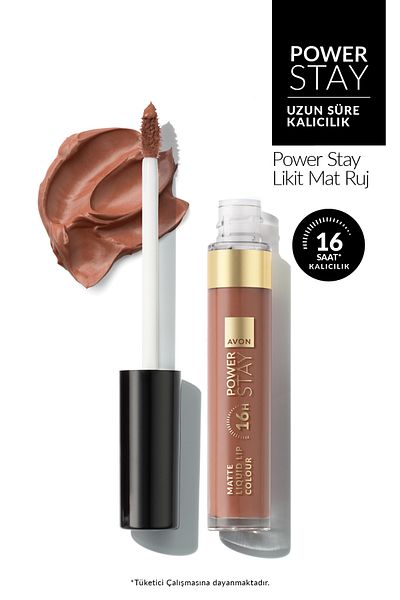AVON Power Stay Liquid Matte Lipstick - Non Stop Nude