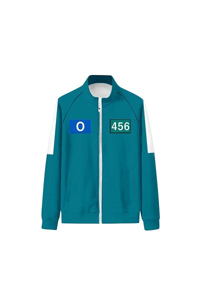 aynewmoda Cos Play Printed Cardigan Tracksuit Set