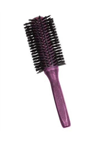 Trina Lavender 09 Model Wooden Handle Blow Dry Brush