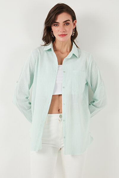 Lela Pamuklu Regular Fit Cepli Gömlek GÖMLEK CF25S16992