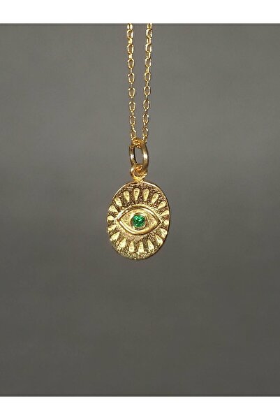 TREND 925 ayar gümüş göz kolye, gözlü gümüş kolye, yılbaşı hediyesi