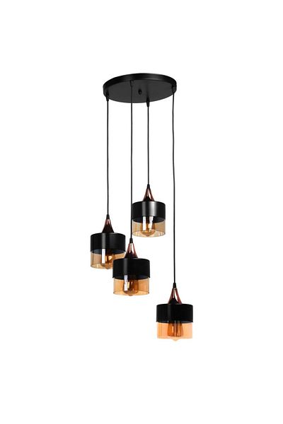 HOMS Gold-black chandelier, homs ro, 40030