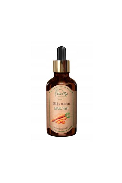 BIO OLJA BIO OLJA - Olej z mrkvových semínek, lisovaný za studena, nerafinovaný, 50 ml