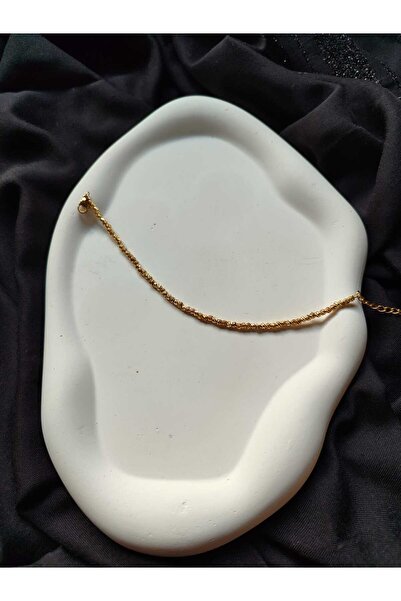 lavantebutik Dorika سوار فولاذي عالي الجودة مطلي بالذهب 316 لتر مقاس 17+5 سم