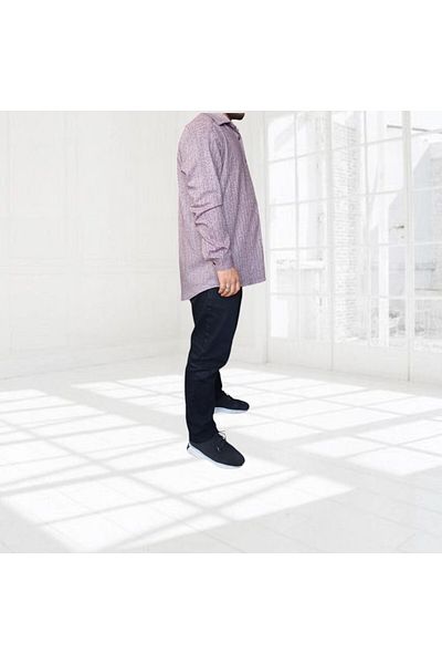 Dirhem Men's Burgundy Wool Shirt