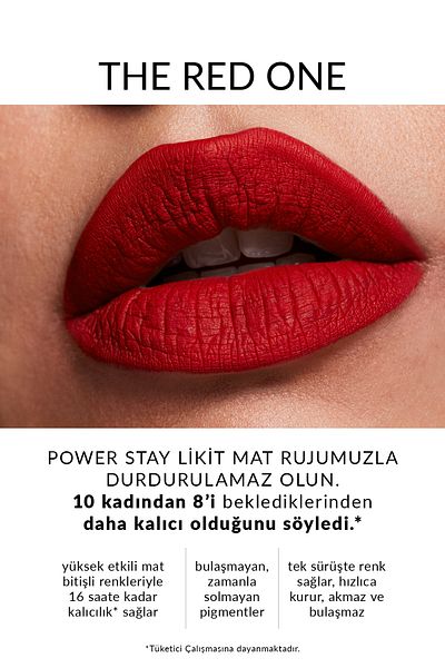 AVON The Red One - Liquid Lipstick, Codeable According to Goodness