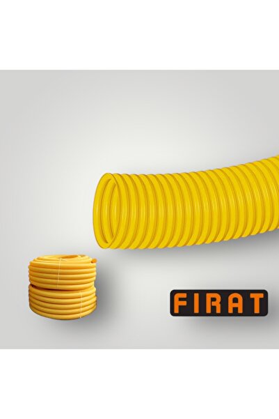 Nalbur Bakkal Fırat PVC Drenaj Borusu 2’’ İnç Emiş Çıkış Esnek Sulama Hortum 2 Mt