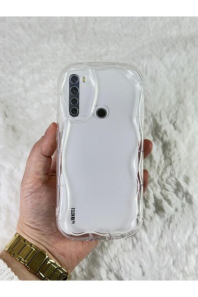 Vip Case Redmi Note 8 - حافظة CONN مريحة وأنيقة وعصرية مع واقي كاميرا بإطار مموج