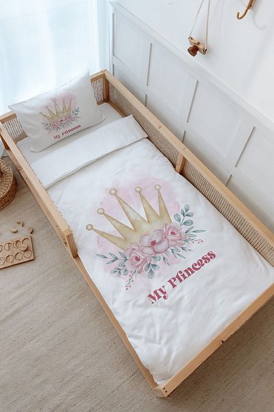 Tuğba Kuğu Little Princess Montessori Duvet Cover Set - 100X200