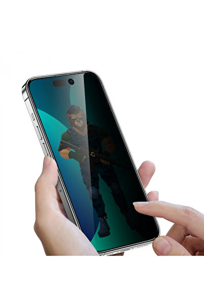 Green Lion 3D Pet Privacy Glass Screen Protector For Iphone 13 Pro Max/14 Plu...