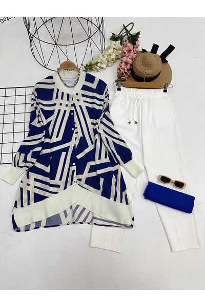 YEDİLALE Women's Viskose Shirt with Riban