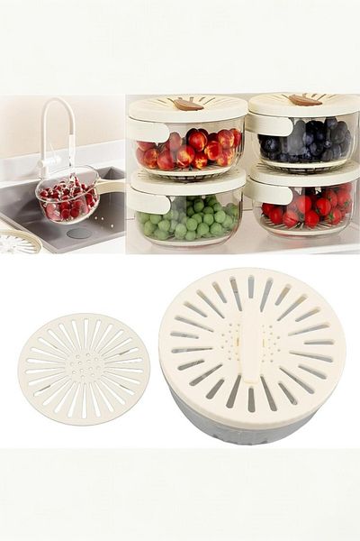 Kitchen Way Fruit Vegetable Pulses Washing and Storage Container Kw-420