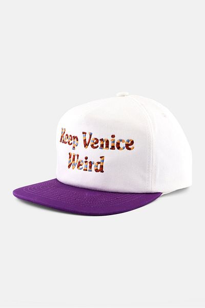 Feat Men Embroidered Cap, White