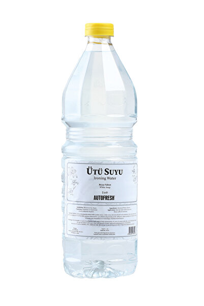 AutoFresh Ütü Suyu 1 Litre Beyaz Sabun Kokulu 1 Lt Buhar Kazanlı Ütülere Uygun Kireç Yapmaz Formül