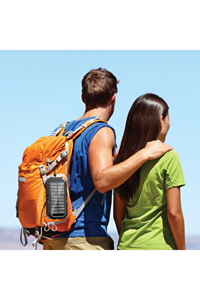 Green Lion باور بانك سولار ميت 20000 مللي أمبير - أسود