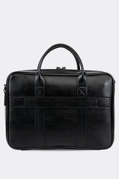 MORCA Black Macbook Organizer - 13" & 14" Laptop Briefcase