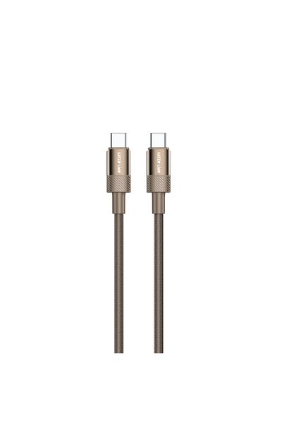 Green Lion Desert Spark Cable Usb-C To Usb-C 1M 60W- Desert Titanium