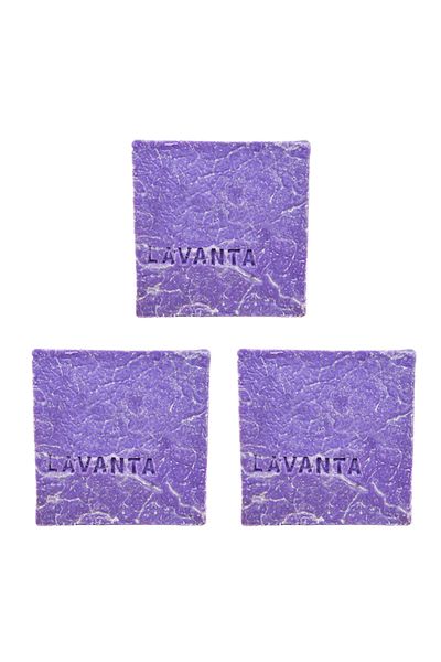 ASTERA Natural Lavender Soap - 3 Pieces Handmade