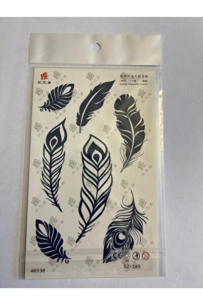 Airbrush Tattoo Mandala Tüy 3 Hafta Kalıcı 4 Adet Birden Yapıştırma Geçici Dövme Yarı Kalıcı Dövmeler