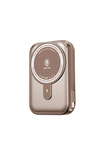 Green Lion Monaco Grip Power Bank 10000Mah - Desert Titanium