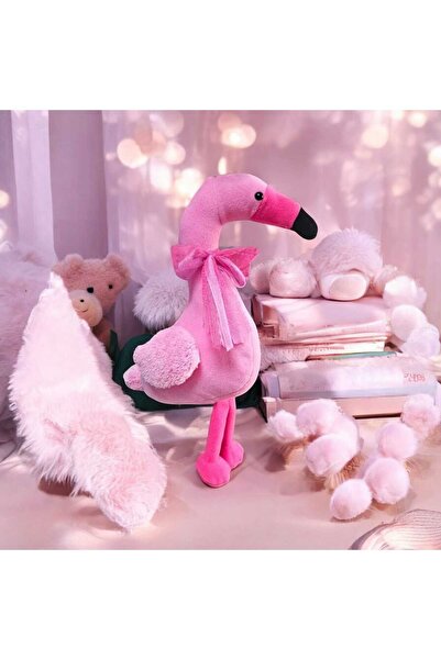 ŞAŞKIN HOUSE SEVGİLİYE EN GÜZEL HEDİYELER 40 CM FLAMİNGO & YUMUŞAK UYKU ARKAD...