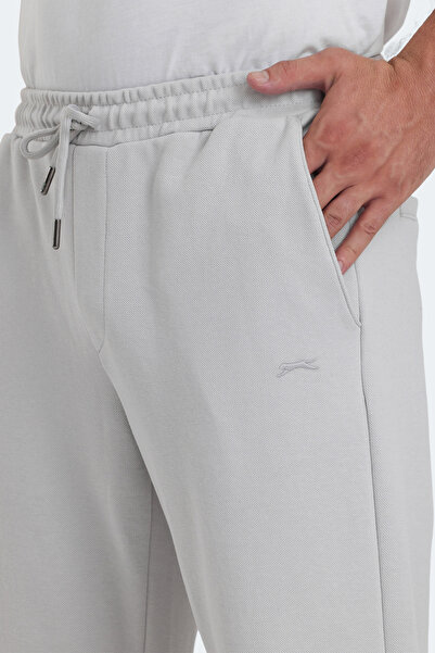 Slazenger VARLAM IN Erkek Cepli Taş Gri Eşofman Altı
