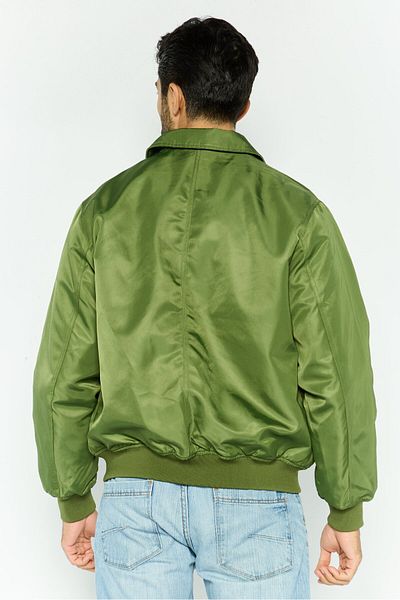 Pepe Jeans Men Embroidered Logo Bomber Jacket, Olive