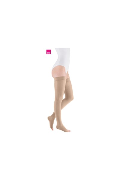 medi MEDİVEN PLUS DİZÜSTÜ ÇORABI BURNU AÇIK CCL3 (34-46 mmHg)