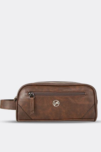 MORCA Crazy Coffee Personal Shaving and Makeup Grooming Bag