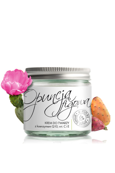 e-FIORE e-FIORE Přírodní omlazující krém na obličej s hruškou Opuntia, Q10 co...