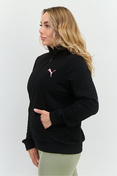 Puma Women Regular Fit Long Sleeves Outdoor Sweatshirt, Black
