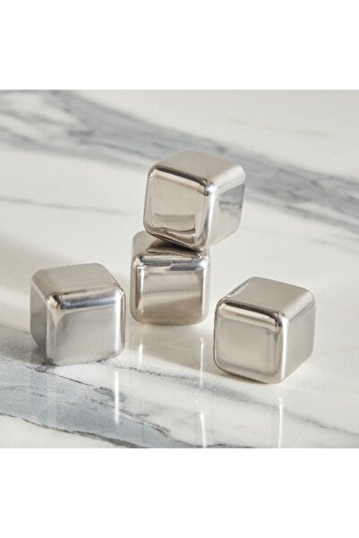 Home Box Barwell 5-Piece Coolers Stainless Steel Ice Cube Set