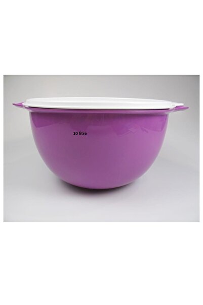 Tupperware Miks 10 Lt Lila Miksim Mayalama Saklama Kabı BÜYÜK ÜRÜN