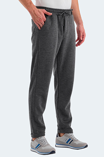 Slazenger NADICA Erkek Cepli Koyu Gri Eşofman Altı